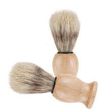 Load image into Gallery viewer, Hair Men's Shaving Brush Bristles Wood Handle Men Facial Beard Cleaning Appliance Shave Tool Razor Brush
