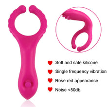 Load image into Gallery viewer, New Silicone G spot Stimulate Vibrators Dildo Nipple Clip Masturbate vibrator  Adults Sex Toys For Women Men Couple