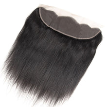Load image into Gallery viewer, Beauty Grace Bundles With Frontal 3 Bundle Non Remy 13x4 Frontal Closure Peruvian Straight Human Hair Weave Bundles With Closure