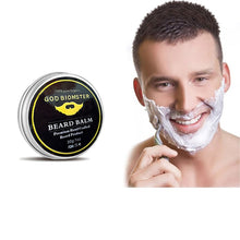 Load image into Gallery viewer, Natural Organic Treatment Beard Wax Oil For Men Care Cream Solid Essential Oil Shaving Cream Beard Growth Shape Grooming Care