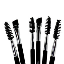 Load image into Gallery viewer, 2018 NEW Eyebrow Brush Beauty Makeup Wood Handle Eyebrow Brush Eyebrow Comb Double Ended Brushes Brushes Make Up 1031 X23 1.5 10