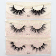 Load image into Gallery viewer, Visofree Eyelashes 3D Mink Lashes natural handmade  volume soft lashes long eyelash  extension real mink eyelash for makeup E01