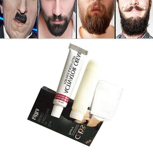 New Arrival Beard Color Cream Gel Long-Lasting Colorfast Non-Toxic No Stimulation Beard Dyeing Cream