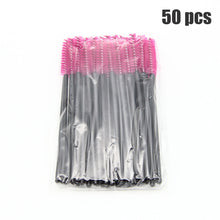 Load image into Gallery viewer, LKE 50Pcs Eyelash Brushes Makeup Brushes Disposable Mascara Wands Applicator Spoolers Eye Lashes Cosmetic Brush Makeup Tools