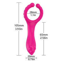 Load image into Gallery viewer, New Silicone G spot Stimulate Vibrators Dildo Nipple Clip Masturbate vibrator  Adults Sex Toys For Women Men Couple