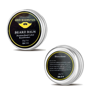 Natural Organic Treatment Beard Wax Oil For Men Care Cream Solid Essential Oil Shaving Cream Beard Growth Shape Grooming Care