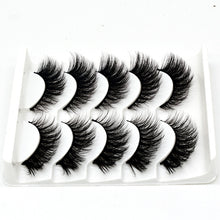 Load image into Gallery viewer, NEW 13 Styles 1/3/5/6 pair Mink Hair False Eyelashes Natural/Thick Long Eye Lashes Wispy Makeup Beauty Extension Tools Wimpers