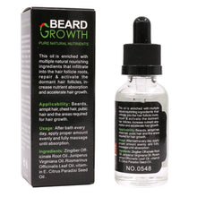 Load image into Gallery viewer, 40ml Men Beard Growth Products Hair Growth Essence Liquid Thicker Enhancer Moisturizer Serum Lengthening Beard Oil 2018 Products