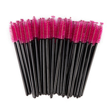 Load image into Gallery viewer, zwellbe New Good Quality Disposable 50 Pcs/Pack Eyelash Eye Lash Makeup Brush Mini Mascara Wands Brush Eyelash Extension Tool
