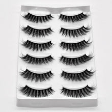 Load image into Gallery viewer, NEW 13 Styles 1/3/5/6 pair Mink Hair False Eyelashes Natural/Thick Long Eye Lashes Wispy Makeup Beauty Extension Tools Wimpers