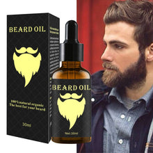 Load image into Gallery viewer, Natural Ginger oil Men Beard Growth Enhancer Facial Nutrition Moustache Grow Beard Shaping Tool Beard Care Products A16