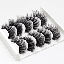 Load image into Gallery viewer, NEW 13 Styles 1/3/5/6 pair Mink Hair False Eyelashes Natural/Thick Long Eye Lashes Wispy Makeup Beauty Extension Tools Wimpers