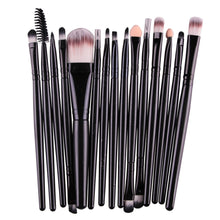 Load image into Gallery viewer, MAANGE Pro 15Pcs Makeup Brushes Set Eye Shadow Foundation Powder Eyeliner Eyelash Lip Make Up Brush Cosmetic Beauty Tool Kit Hot