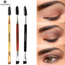 Load image into Gallery viewer, 2018 NEW Eyebrow Brush Beauty Makeup Wood Handle Eyebrow Brush Eyebrow Comb Double Ended Brushes Brushes Make Up 1031 X23 1.5 10