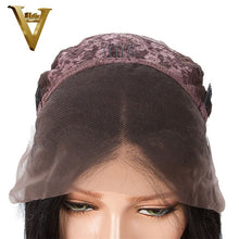 Load image into Gallery viewer, Lace Front Human Hair Wigs For Women Brazilian Remy Human Hair Straight 150% Density Short Bob Cut Lace Front Wig Side Parting