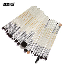 Load image into Gallery viewer, MAANGE 20/22Pcs Beauty Makeup Brushes Set Cosmetic Foundation Powder Blush Eye Shadow Lip Blend Make Up Brush Tool Kit Maquiagem