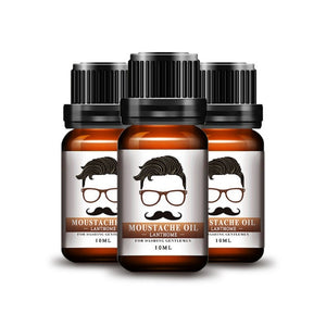 10ml Natural Men Beard Oil for Styling Beeswax Moisturizing Smoothing Gentlemen Beard Care Conditioner Products