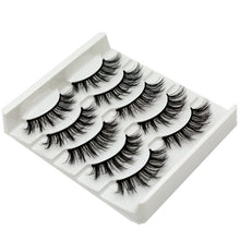 Load image into Gallery viewer, NEW 13 Styles 1/3/5/6 pair Mink Hair False Eyelashes Natural/Thick Long Eye Lashes Wispy Makeup Beauty Extension Tools Wimpers