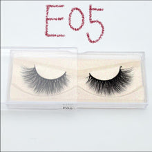 Load image into Gallery viewer, Visofree Eyelashes 3D Mink Lashes natural handmade  volume soft lashes long eyelash  extension real mink eyelash for makeup E01