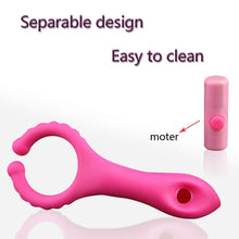 Load image into Gallery viewer, New Silicone G spot Stimulate Vibrators Dildo Nipple Clip Masturbate vibrator  Adults Sex Toys For Women Men Couple