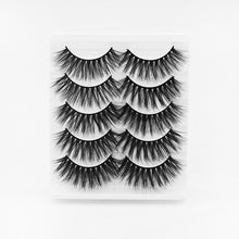 Load image into Gallery viewer, NEW 13 Styles 1/3/5/6 pair Mink Hair False Eyelashes Natural/Thick Long Eye Lashes Wispy Makeup Beauty Extension Tools Wimpers