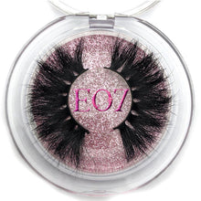 Load image into Gallery viewer, Mikiwi 25mm Long 3D mink lashes E01 extra length mink eyelashes Big dramatic volumn eyelashes strip thick false eyelash