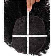 Load image into Gallery viewer, Drawstring Puff Afro Kinky Curly Ponytail African American Short Wrap Synthetic clip in Ponytail Hair Extensions AISI HAIR