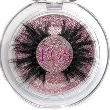 Load image into Gallery viewer, Mikiwi 25mm Long 3D mink lashes E01 extra length mink eyelashes Big dramatic volumn eyelashes strip thick false eyelash