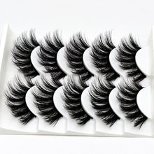 Load image into Gallery viewer, NEW 13 Styles 1/3/5/6 pair Mink Hair False Eyelashes Natural/Thick Long Eye Lashes Wispy Makeup Beauty Extension Tools Wimpers