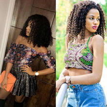 Load image into Gallery viewer, Annmode Brazilian Kinky Curly Bundles With Frontal 2/3 Bundles Human Hair With Frontal Non Remy Hair Extension Natural Color