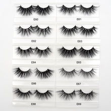 Load image into Gallery viewer, Visofree Eyelashes Mink Eyelashes Criss-cross Strands Cruelty Free High Volume Mink Lashes Soft Dramatic Eye lashes E80 Makeup