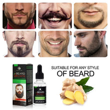 Load image into Gallery viewer, New 2019 DropShipping Beard Growth Serum Nourishing Beard Anti-Dandruff Anti-Static Natural Plant Nutrients Beard Growth Liquid