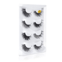 Load image into Gallery viewer, SEXYSHEEP 2/4 pairs natural false eyelashes fake lashes long makeup 3d mink lashes eyelash extension mink eyelashes for beauty
