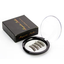 Load image into Gallery viewer, Magnetic Eyelashes With 2/3 Magnets 3D Magnetic False Eyelashes Natural False Eyelashes Magnetic Lashes makeup extension