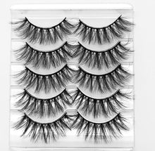 Load image into Gallery viewer, NEW 13 Styles 1/3/5/6 pair Mink Hair False Eyelashes Natural/Thick Long Eye Lashes Wispy Makeup Beauty Extension Tools Wimpers