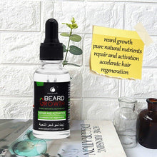 Load image into Gallery viewer, New 2019 DropShipping Beard Growth Serum Nourishing Beard Anti-Dandruff Anti-Static Natural Plant Nutrients Beard Growth Liquid