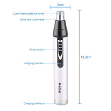 Load image into Gallery viewer, New 2019  Men Fast Shaving Electric Nose Ear Hair Trimmer Painless Women Sideburns Eyebrows Beard Hair Clipper Cut Shaver