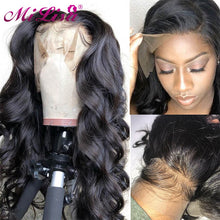 Load image into Gallery viewer, Body Wave Wig Mi Lisa Lace Front Human Hair Wigs For Women Pre Plucked Hairline With Baby Hair Peruvian Remy Hair Bleached Knots