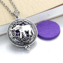 Load image into Gallery viewer, Vintage Aroma Diffuser Necklace with Pad