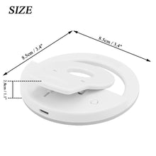 Load image into Gallery viewer, Selfie Ring Portable LED Light