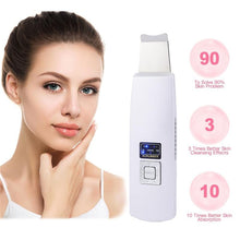 Load image into Gallery viewer, Ultrasonic Deep Face Cleaning Skin Scrubber