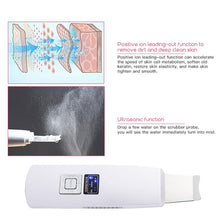 Load image into Gallery viewer, Ultrasonic Deep Face Cleaning Skin Scrubber