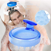 Load image into Gallery viewer, Silicone Shampoo Brush and Scalp Massager