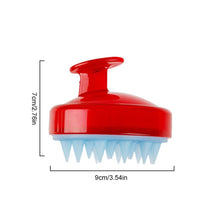 Load image into Gallery viewer, Silicone Shampoo Brush and Scalp Massager