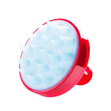 Load image into Gallery viewer, Silicone Shampoo Brush and Scalp Massager