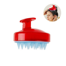 Load image into Gallery viewer, Silicone Shampoo Brush and Scalp Massager